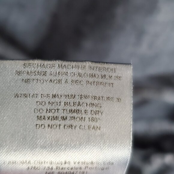 Maloka Linen Dress Midi Blue Womens 4 Vintage - Picture 6 of 10